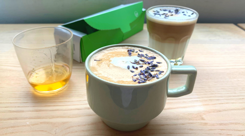 Recipe 007: Honey Lavender Oat Milk Latte